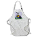 Apron - Cute Funny Urban Escapee Remote Working Mountain Man Bear Funny