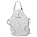Apron - Fill Today With Gratitude Motivation Quotes 3dRose- Inspirational quotes