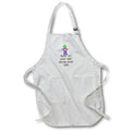 Apron - Never Let Your Fear Decide Your Fate Motavation Quotes 3dRose- Inspirational quotes