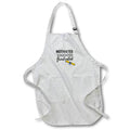 Apron - Motivated Educated Graduated Graduation Greetings 3dRose- Graduation Greetings
