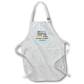 Apron - The Future Belongs To Those Who Believe In The Beauty Of Their Dreams 3dRose- Graduation Greetings