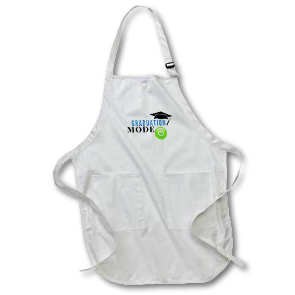 Apron - Graduation Mode Celebarating Success 3dRose- Graduation Greetings