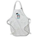 Apron - Now Hotter By One Degree Celebarating Success 3dRose- Graduation Greetings