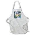 Apron - Pansies With Text Art - Plants