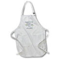 Apron - Humor Text About Being Positive Art - Chocolate