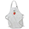 Apron - A Strawberry With Swedish Text With Double Meaning Art - Berries