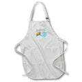 Apron - Humor Text Saying I Eat All The Food I See With Image Of Food Art - Food