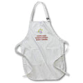 Apron - Image of words hope dies when effort dont work 3dRose- Inspirational Quotes