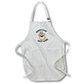 Apron - Make Loaf Not War Funny Food Phrases 3dRose - Rosette - Funny Food Phrases