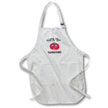 Apron - I Love You From My Head Tomatoes Funny Food Phrases 3dRose - Rosette - Funny Food Phrases