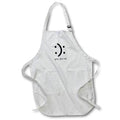 Apron - You Decide Happy And Sad Emotion Minimalist Gift for Friend 3dRose - Rosette - Emoticons