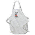 Apron - Dream Big Pray Bigger Bible Verse Design 3dRose - Rosette - Bible Verse