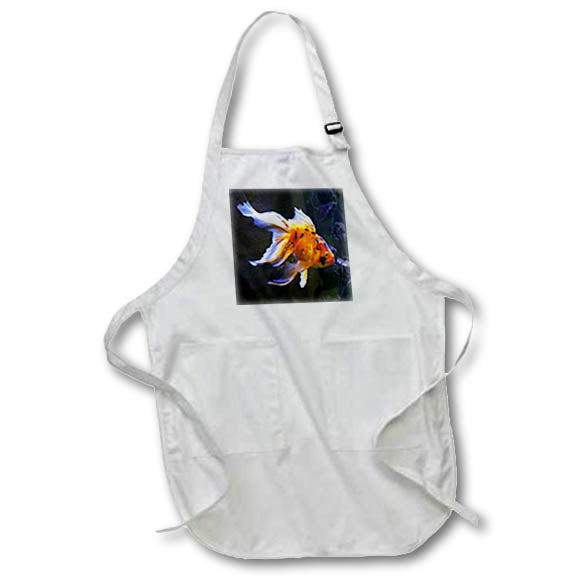 Apron - Photograph Of A Pet Goldfish Photography - Goldfish