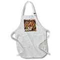 Apron - Lion Vector In Cubist Style Vector Art - Lion