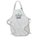 Apron - Image of words F5 its just so refreshing 3dRose- Positive Quotes