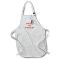 Apron - Image of the words trust the process 3dRose- Positive Quotes
