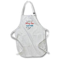 Apron - Image of words work less sleep more 3dRose- Quotes about Sleeping