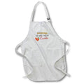 Apron - Image of the words shopping is my new cardio 3dRose- Quotes about Shopping