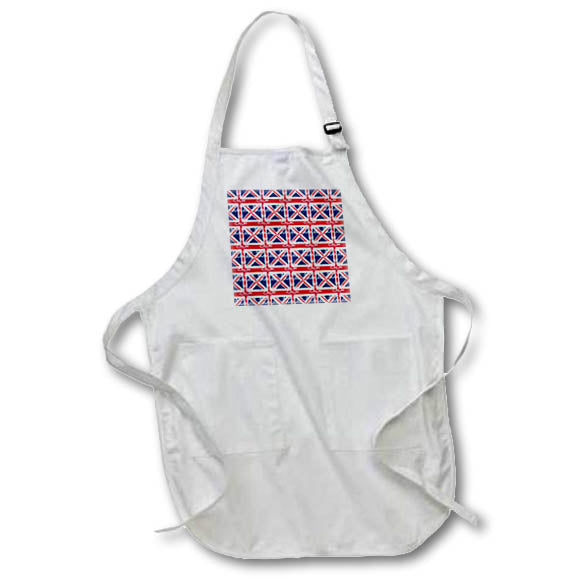 Apron - Keep Calm Its Just Another Jubilee Pale Greyish Text On The Union Jack Vector Art - Keep Calm United Kingdom