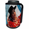 3dRose Kike Calvo Spain - Seville, Spain Model released photo of a Andalusian woman dress in the typical Sevillanas dress - Can Cooler Bottle Wrap (cc_10663)