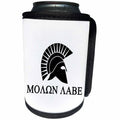 3dRose EvaDane - Political Quotes - Molon Labe - Can Cooler Bottle Wrap (cc_107313)