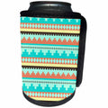 3dRose EvaDane - Patterns - Tribal Print - Can Cooler Bottle Wrap (cc_107317)