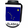 3dRose EvaDane - State Flags - Alaska State Flag - Can Cooler Bottle Wrap (cc_107352)