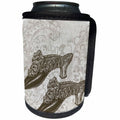 3dRose PS Vintage - Vintage Heels French Fashion - Shoes - Can Cooler Bottle Wrap (cc_108693)