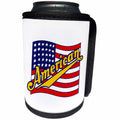 3dRose TNMGraphics Military and Patriotic - American - Can Cooler Bottle Wrap (cc_11116)