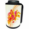3dRose Anne Marie Baugh Abstract - Pink and Yellow Celebration Explosion Abstract - Can Cooler Bottle Wrap (cc_111168)