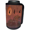 3dRose Beverly Turner Photography and Design - Two Trees, Three Geese - Can Cooler Bottle Wrap (cc_11874)