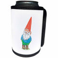 3dRose EvaDane - Funny Cartoons - Gnome - Can Cooler Bottle Wrap (cc_123988)