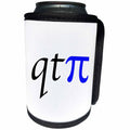3dRose EvaDane - State Flags - qt pi, Blue - Can Cooler Bottle Wrap (cc_123997)