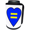 3dRose EvaDane - Gay and Lesbian Quotes - Gay Equality Symbol - Can Cooler Bottle Wrap (cc_124002)