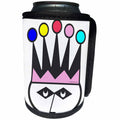 3dRose TNMGraphics Funny - Jester - Can Cooler Bottle Wrap (cc_124252)