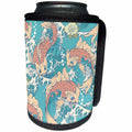 3dRose TNMGraphics Animals - Koi Splashing - Can Cooler Bottle Wrap (cc_124253)