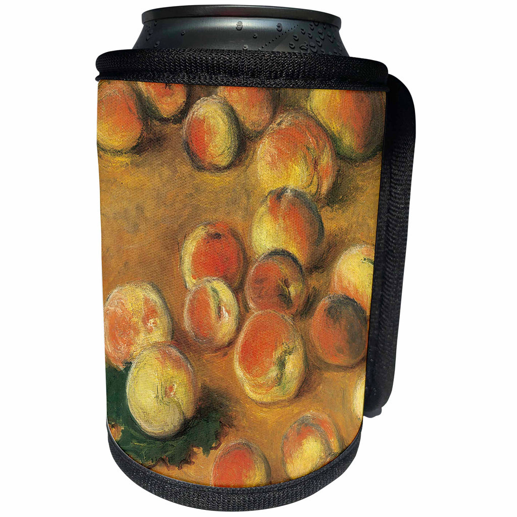 3dRose BLN Claude Monet Collection - Peaches by Claude Monet, 1883 - Can Cooler Bottle Wrap (cc_126607)