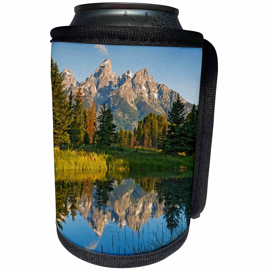 3dRose Danita Delimont - Charles Gurche - Landscape - USA, Wyoming, Grand Teton National Park. - Can Cooler Bottle Wrap (cc_189603)