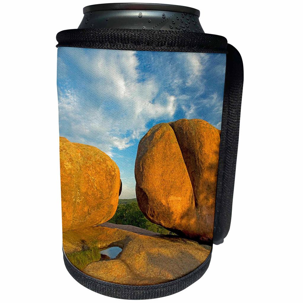 3dRose Danita Delimont - Charles Gurche - Rocks - USA, Missouri, Elephant Rocks State Park - Can Cooler Bottle Wrap (cc_189606)