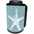 3dRose PS Beach - Summer Starfish - Can Cooler Bottle Wrap (cc_192651)
