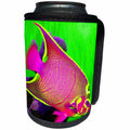 3dRose EvaDane - Images - Neon Fish. - Can Cooler Bottle Wrap (cc_194378)
