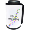 3dRose ToryAnne Collections Expressions - DANCE like no ones watching - Can Cooler Bottle Wrap (cc_194385)