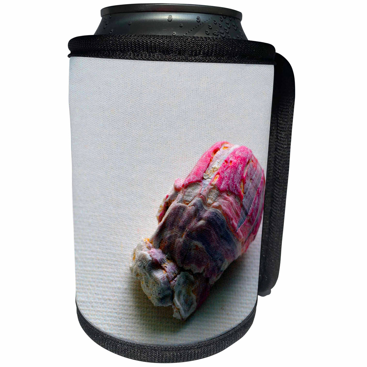 3dRose Susans Zoo Crew Beach - barnacle on canvas - Can Cooler Bottle Wrap (cc_194386)