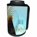 3dRose Florene - Numbers Symbols And Sayings - Print of Abstract Science Design - Can Cooler Bottle Wrap (cc_204102)