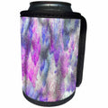 3dRose Yves Creations Abstract - Delicate Purple Marble print - Can Cooler Bottle Wrap (cc_20624)
