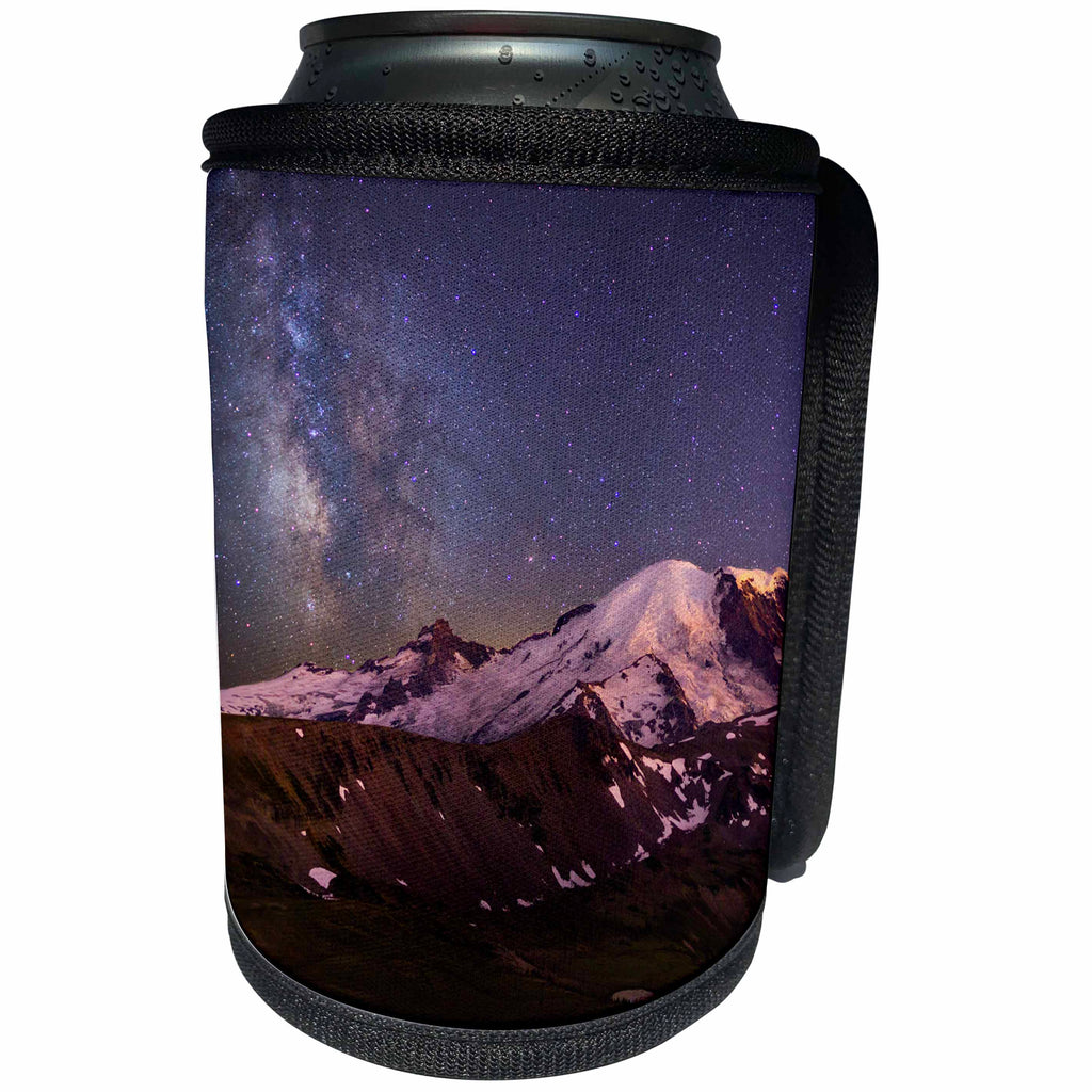 3dRose Danita Delimont - Stars - USA, Washington, Mt. Rainier NP - Can Cooler Bottle Wrap (cc_206253)