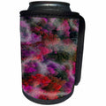 3dRose Yves Creations Abstract - Red Marble print - Can Cooler Bottle Wrap (cc_20626)