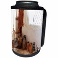 3dRose Florene - Country Living - Print of Vintage Country Crockery - Can Cooler Bottle Wrap (cc_212637)