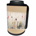 3dRose Florene - Asian Art - Print of Vintage Chinese With Butterflies From 1200 - Can Cooler Bottle Wrap (cc_212677)