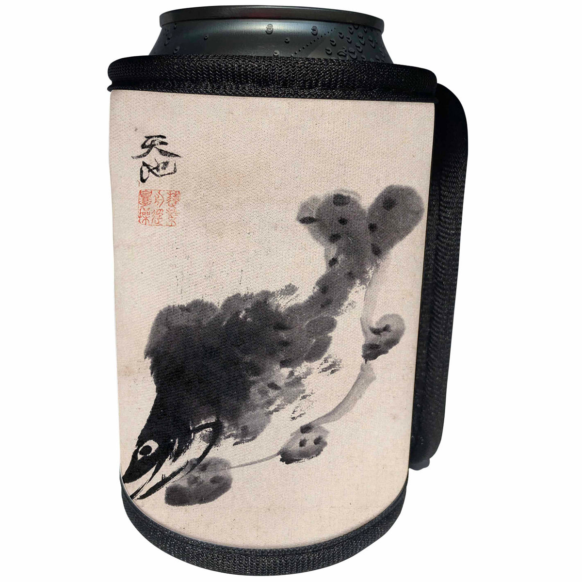 3dRose Florene - Asian Art - Vintage Chinese Fish Art From Ming Dynasty - Can Cooler Bottle Wrap (cc_212679)